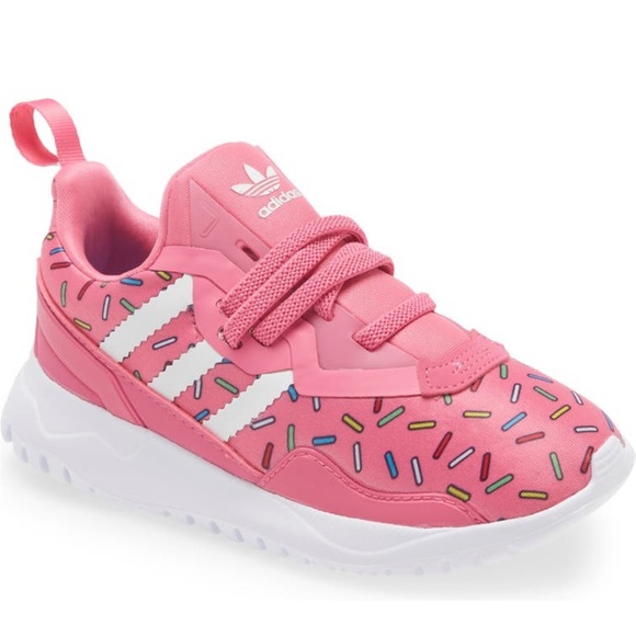 adidas Other - Adidas X The Simpsons Flex, Pink Sprinkle Sneakers Shoes, Toddler Baby Size 7